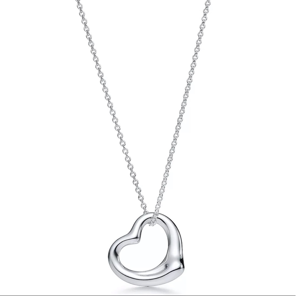 Elsa Peretti Open Hear Pendant Necklace